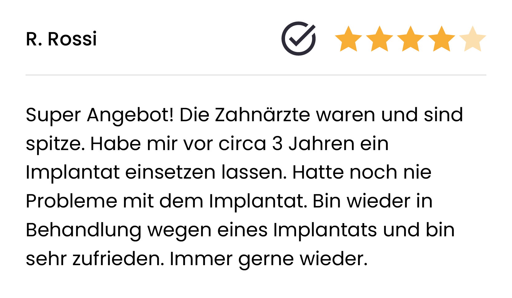 Zahnarzt Referenz Oerlikon 5