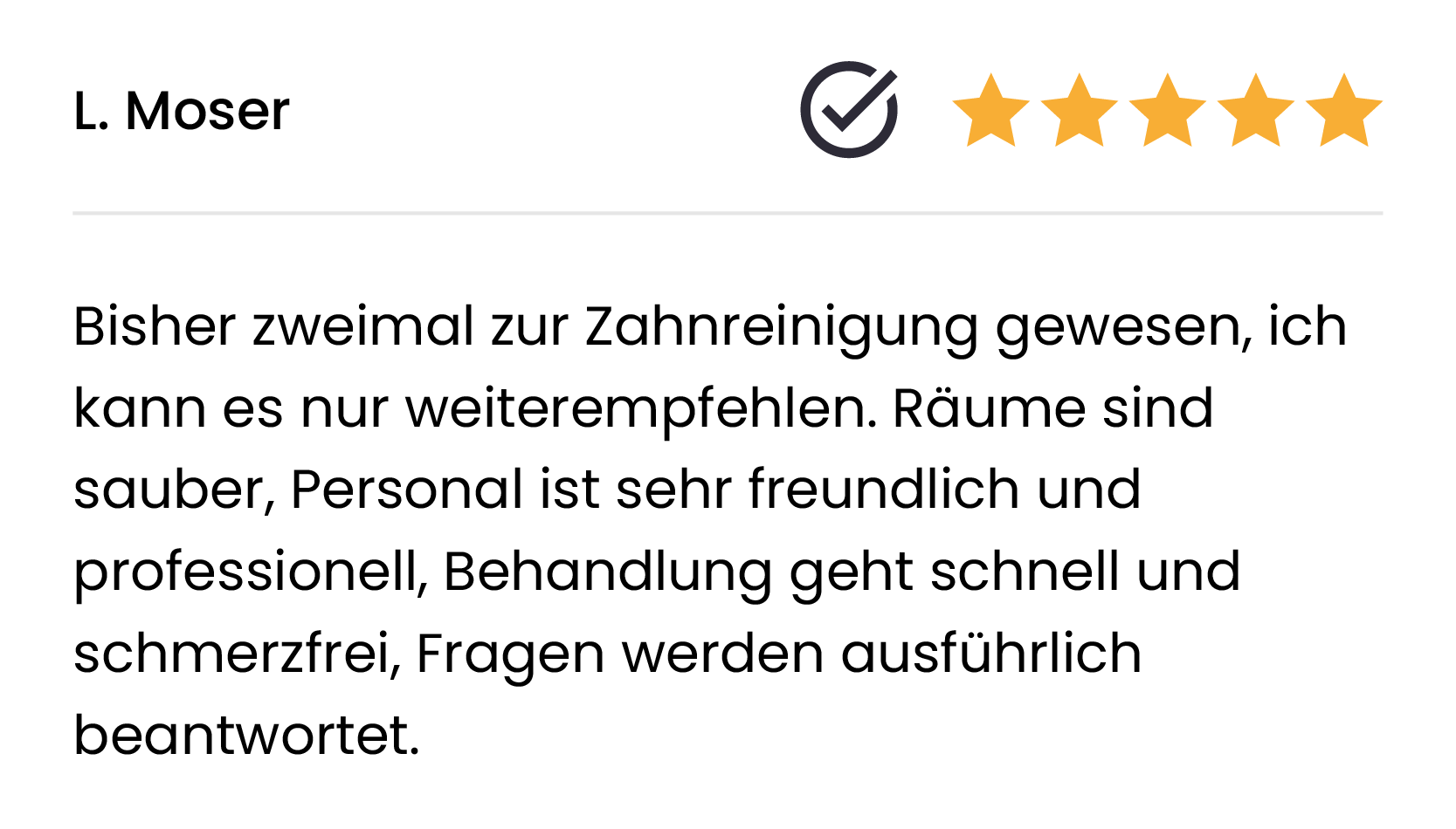 Zahnarzt Referenz Oerlikon 6